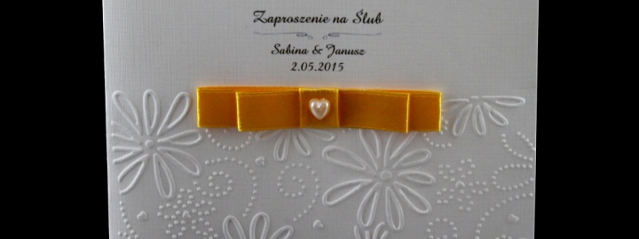 Zaproszenie Ślubne nr 20 - 2,99zł