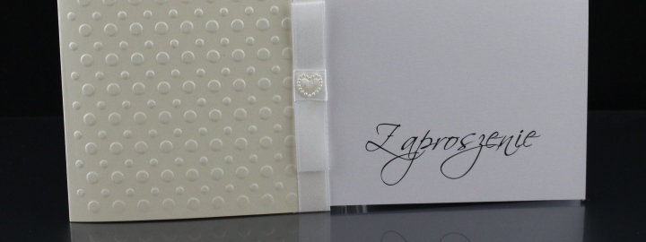 Zaproszenie Ślubne nr 5 - papier zwykły 4,19 zł; papier metalizowany 5,19 zł