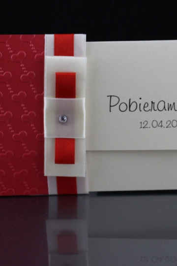 Zaproszenie Ślubne nr 36 - papier zwykły 4,19zł; papier metalizowany 5,19zł