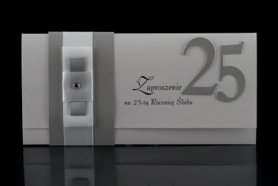 Zaproszenie na Srebrne Wesele ZSW I