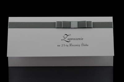 Zaproszenie na Srebrne Wesele ZSW III