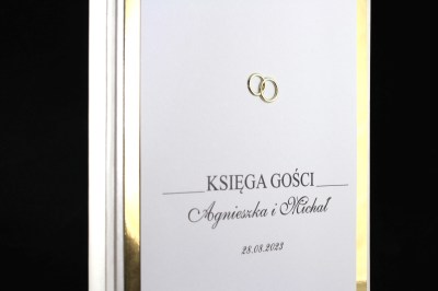 Ślubna Księga Gości Weselnych A4