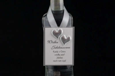 Zawieszka na wódkę Srebrne Gody ZNWSG II