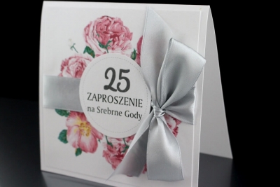 Zaproszenie na Srebrne Wesele ZSW VI