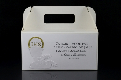 Papierowe Pudełko na ciasto PP IV