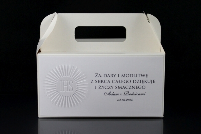 Papierowe Pudełko na ciasto PP V