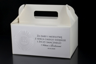 Papierowe Pudełko na ciasto PP V