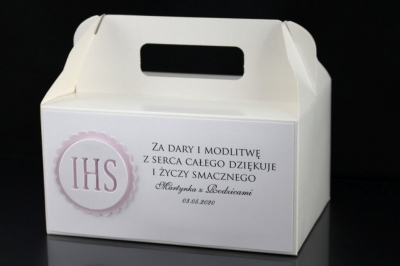 Papierowe Pudełko na ciasto PP VI