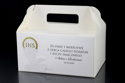 Papierowe Pudełko na ciasto PP IV