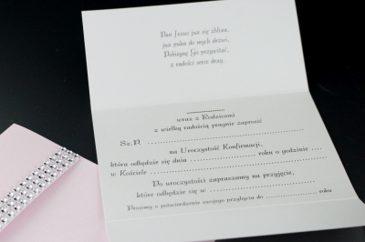 Zaproszenie na Konfirmację ZNK IV