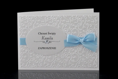 Zaproszenie na Chrzest ZCH XII