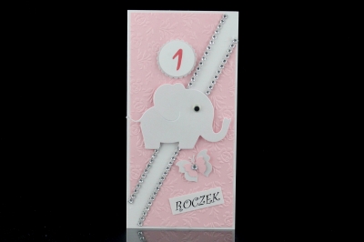 Kartki z okazji pierwszych urodzin "Roczek" - kartka DL - 10 szt