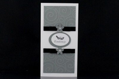 Kartki Kondolencyjne - kartka DL - 10 szt