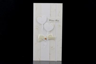 Kartki z okazji Ślubu - kartka DL - 10 szt