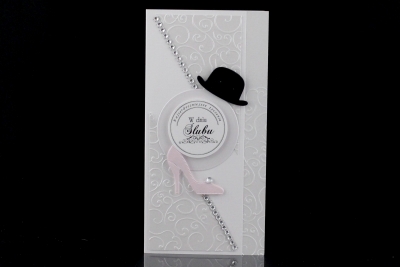 Kartki z okazji Ślubu - kartka DL - 10 szt