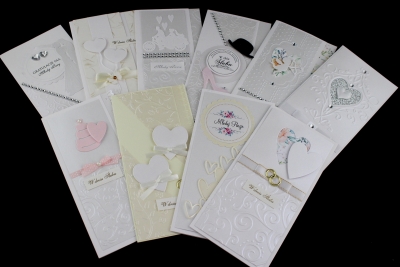 Kartki z okazji Ślubu - kartka DL - 10 szt