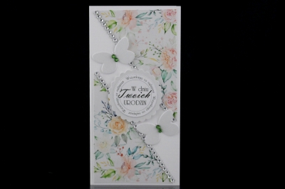 Kartki urodzinowe - kartka DL - 10 szt