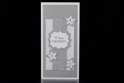 Kartki urodzinowe - kartka DL - 10 szt