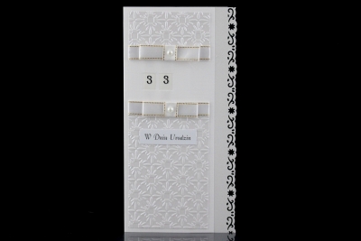 Kartki urodzinowe z ruchomą cyfrą - kartka DL - 10 szt