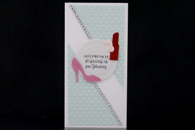 Kartki urodzinowe po niemiecku - kartka DL - 10 szt