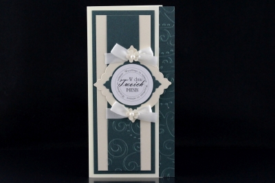 Kartki okolicznościowe z okazji Imienin - kartka DL - 10 szt