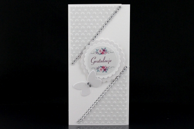 Kartki okolicznościowe Gratulacje - kartka DL - 10 szt