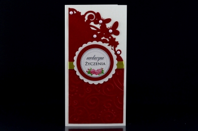 Kartki Serdeczne Życzenia - kartka DL - 10 szt