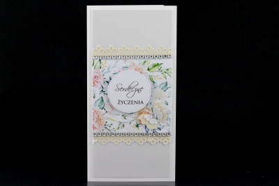Kartki Serdeczne Życzenia - kartka DL - 10 szt