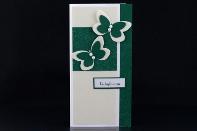 Kartki okolicznościowe Podziękowanie - kartka DL - 10 szt