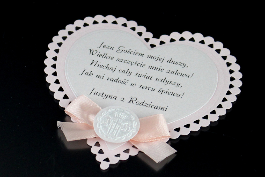 Etykieta na ciasto komunijne - wersja KNKKS III