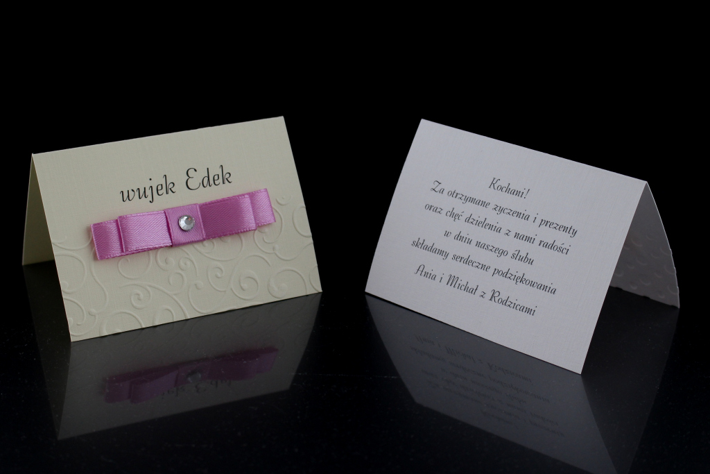 Winietka ślubna - przykładowa realizacja