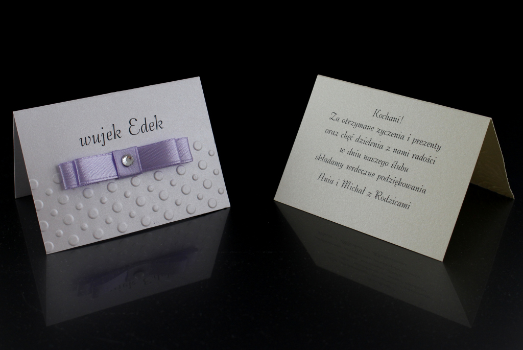 Winietka ślubna - przykładowa realizacja