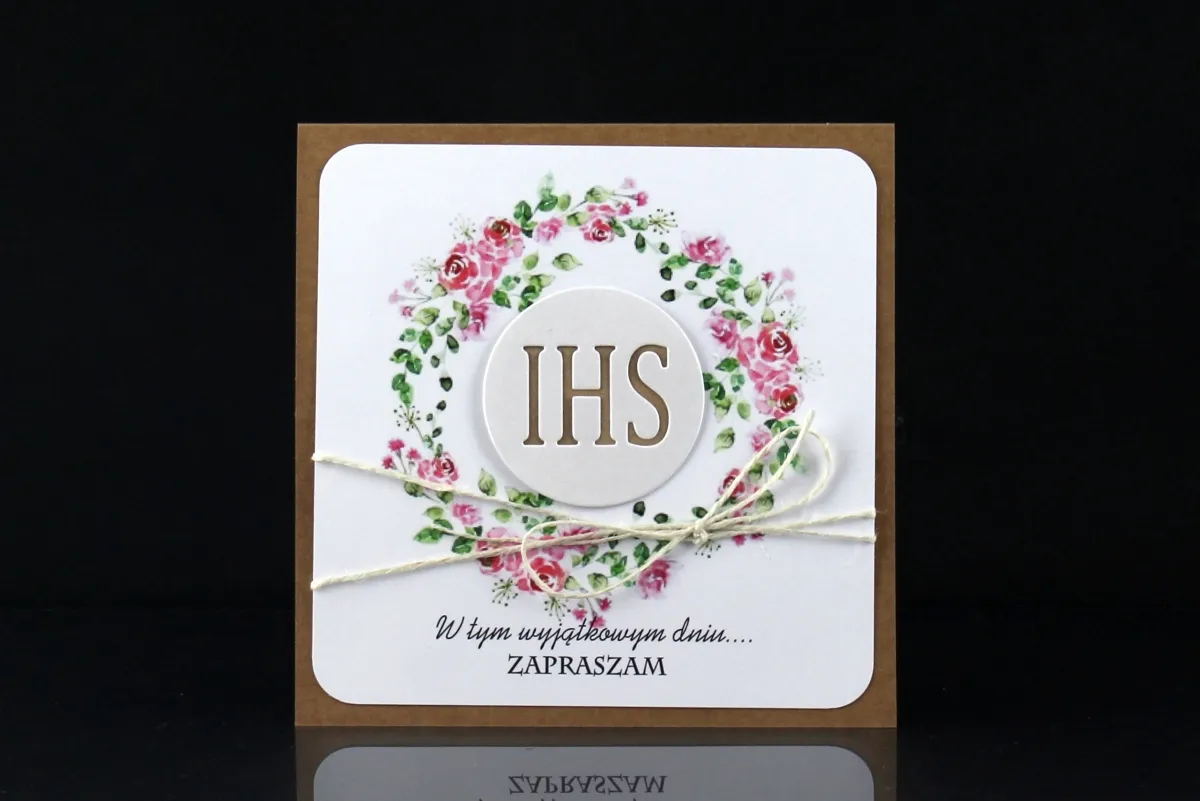 Zaproszenie Komunijne ZKK XXXXV - wersja II