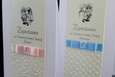 Zaproszenia Komunijne Deco Styl